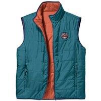 Atlas for Men Men's Reversible Padded Sleeveless Gilet in Blue | Size: 2XL