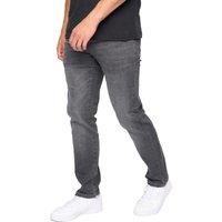 Bewley&Ritch Men's Newbury Straight Washed Jeans in Grey | Size: 36R