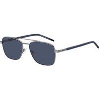 HUGO Men's HG-1269-S-R81 Square/Rectangle Sunglasses in Grey