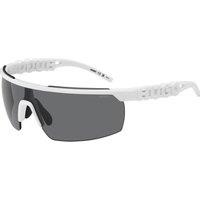 HUGO Men's HG-1284-S-VK6 Shield Sunglasses in White