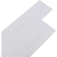 Living and Home 21Pcs Light Grey Wood Grain PVC Self-Adhesive Flooring