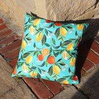 Evans Lichfield Orange Blossom Tropical Water & UV Resistant Outdoor Cushion