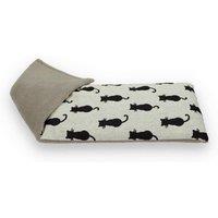The Wheat Bag Company Unscented Microwavable Duo Heat Pack Bag - Black Sitting Cats