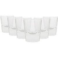 Rink Drink Wide Shot Glasses - 25ml - Clear - Pack of 6