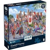The House Of Puzzles Castell Conwy 1000 Piece Jigsaw Puzzle | Size: 1000 Pieces