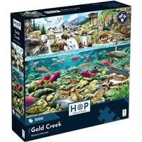 The House Of Puzzles Gold Creek 1000 Piece Jigsaw Puzzle | Size: 1000 Pieces