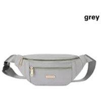 Havendro Grey Waist Fanny Pack Holiday Travel Wallet
