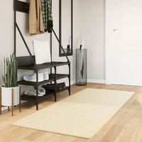 Berkfield Home Rug HUARTE Short Pile Soft & Washable Cream 80x200 cm | Size: Medium