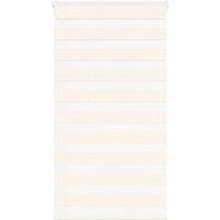 Berkfield Home Zebra Blind Marble Beige 75x100 cm Fabric Width 70.9 cm Polyester