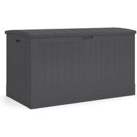 Rowlinsons 757L Montana Storage Box, Resin, L80 x W146 x H83 cm, Peppercorn Grey