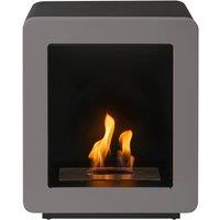 Adam Fires & Fireplaces Mira Bio Ethanol Stove in Grey