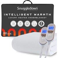 Snuggledown Intelligent Warmth Supreme Comfort Electric Underblanket in White | Size: Single