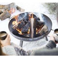 Primrose Small Pittsburgh Steel Fire Pit 60cm in True Black