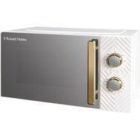 Russell Hobbs Manual Groove Microwave 17 Litres 700W RHMM723 in White