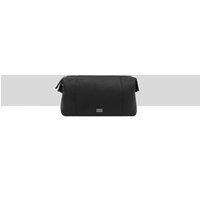 Paul Costelloe Antonio Leather Wash Bag in Black