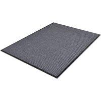 Berkfield Home Grey PVC Door Mat 90 x 60 cm