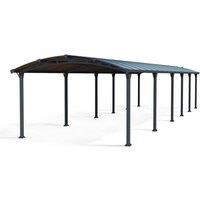 Palram Arcadia Carport 12700 - Polycarbonate - L1290 x W359 x H242 - Grey
