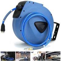 Havendro 20M Retractable Air Line Compressor Air Hose Reel in Blue