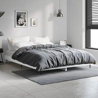 Berkfield Home Bed Frame White 140x190 cm Engineered Wood