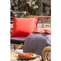 Slumberdown Unwind Outside Outdoor 2 in 1 Blanket Cushion in Burnt Orange | Size: 45 cm x 45 cm