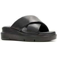 Hush Puppies Women's Uplift Crossover Slide in Black | Size: 4