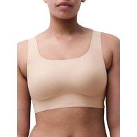 Chantelle Women's SoftStretch Power Lounge Bra in Beige | Size: 14