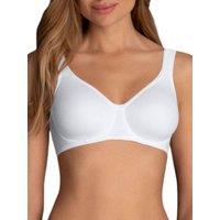 Anita Women's Twin Underwired Moulded Bra in White | Size: 36G