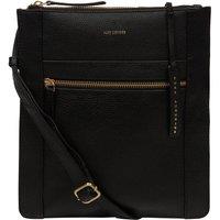 Pure Luxuries London Women's 'Wren' Leather Cross Body Bag in Black