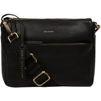 Pure Luxuries London Women's 'Celestine' Leather Cross Body Bag in Black