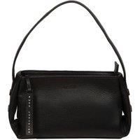 Pure Luxuries London Women's 'Rosamund' Leather Grab Bag in Black