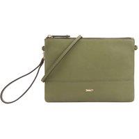 Paul Costelloe Women's Amona Leather Cross Body Bag in Green