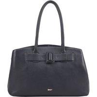 Paul Costelloe Women's Belbo Leather Shoulder Bag in Dark Navy