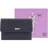 Paul Costelloe Women's Panay Leather Purse in Blue | Size: Medium