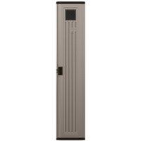 Rowlinsons Haven Tall Storage Locker - Resin - L51 x W38 x H183 cm in Grey