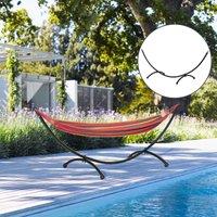 OUTSUNNY 3Metre Metal Hammock Stand Frame Replacement Garden Outdoor Patio in Black