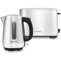 Morphy Richards Equip Kettle & Toaster Set in Silver