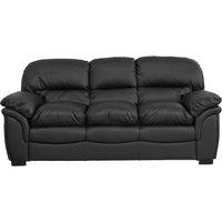Artemis Home Leverton 3 Seat Sofa in Black