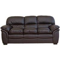 Artemis Home Leverton 3 Seat Sofa in Brown