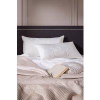 Snuggledown 2 Pack Hotel Luxury Cotton Quilted Kingsize Firm Side Sleeper Pillow in White