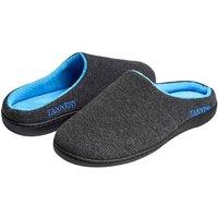 Tanness Two-Tone Memory Foam Men's Slippers - Size 8-9