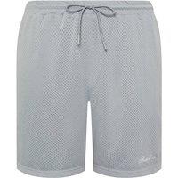 BadRhino Men's Lightweight Mesh Shorts in Light Grey | Size: 1XL