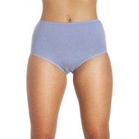 Camille Women's Four Pack Mixed Print Cotton Full Maxi Briefs | Size: 10-12