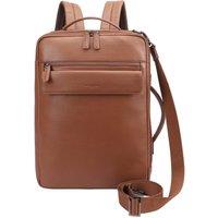 Paul Costelloe Men's Steve Leather Backpack in Brown