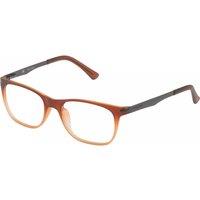 Police Men's V1974-52N66M Pair Of Glasses in Brown