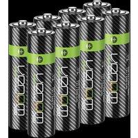 Venom Rechargeable AA Batteries - High Capacity 2100mAh (8-Pack) in Black | Size: 8 Pack