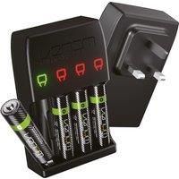 Venom Pro Charge Plug In Wall Battery Charger for Rechargeable AA & AAA Batteries in Black | Size: 1 Pack