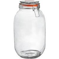 Argon Tableware Glass Storage Jar - 3L/105.5oz in Clear
