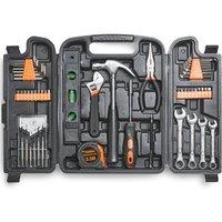 VonHaus 53 Piece Household Tool Kit in Grey