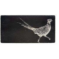 Selbrae House Slate Table Runner - Pheasant in Dark Grey | Size: 1 Pack