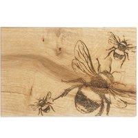 Selbrae House Bee Oak Serving Board in Light Brown